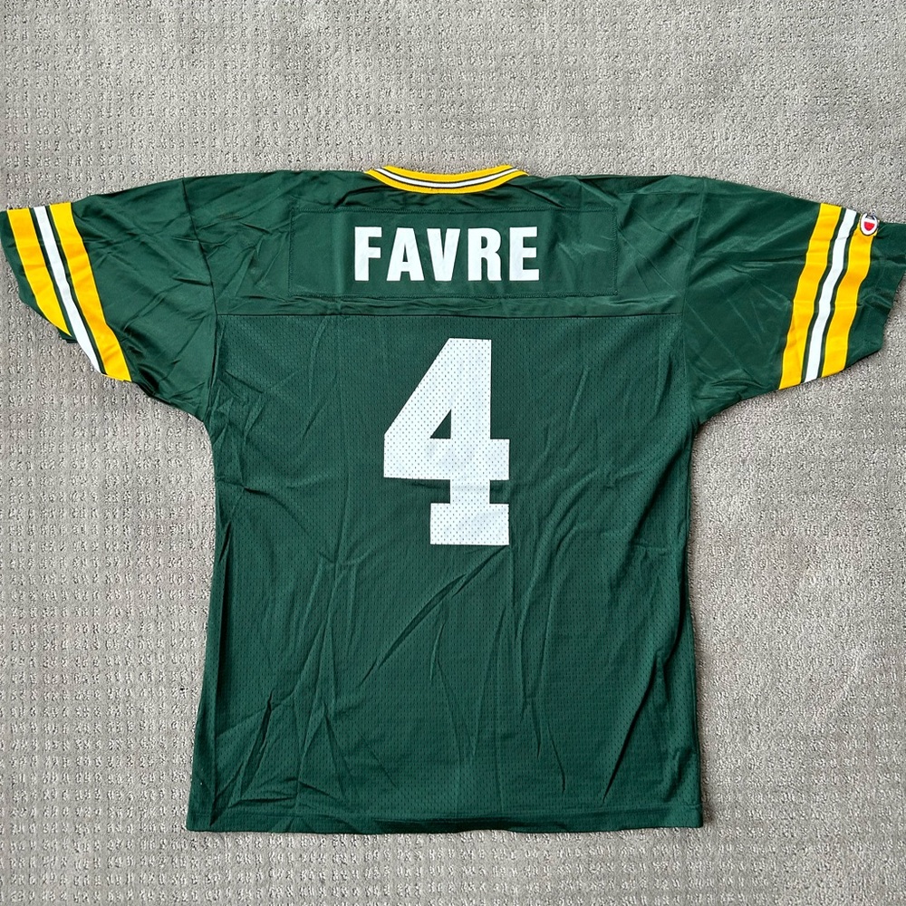 Vintage champion Brett Favre #4 jersey medium - Picture 9 of 9